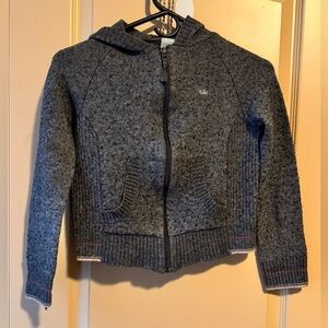 Nike Heather Gray Knit Sweater Girl